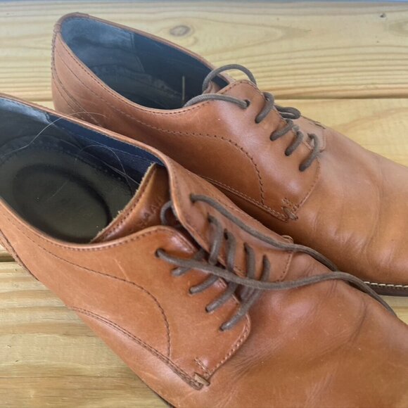 ** Cole hann leather mens derby oxford shoes 9 main image 2